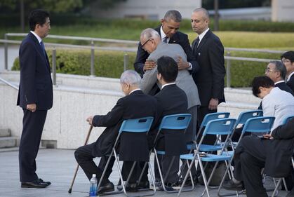 Storica visita di Obama a Hiroshima 3