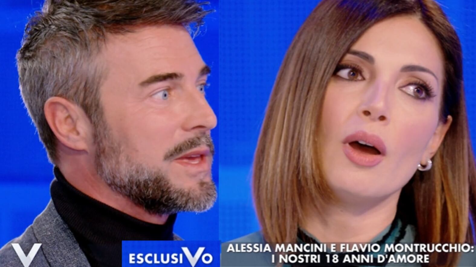 Alessia Mancini e Flavio Montrucchio hanno perso un figlio