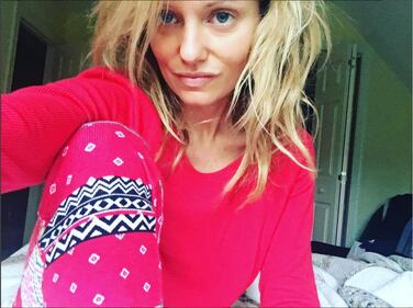 Justine Mattera topless per il servizio di moda 9