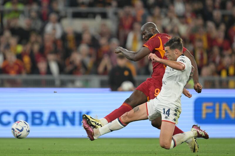 Lukaku Roma Genoa