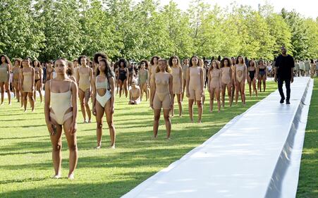 Kanye West presenta la sua collezione "Yeezy Season 4" a New York 9
