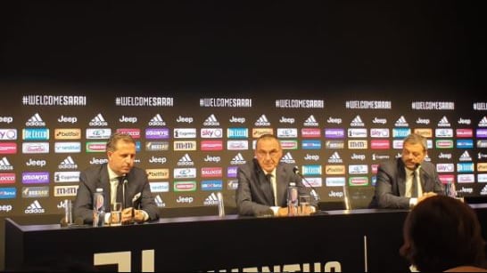 Sarri: "La Juventus il premio per una carriera lunga. Napoli? Ho rispettato tutti"