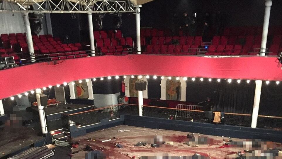 La foto choc del massacro all'interno del Bataclan