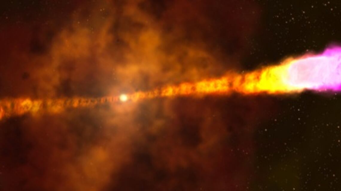 Lampo di raggi gamma più brillante della storia: la scoperta degli studiosi italiani