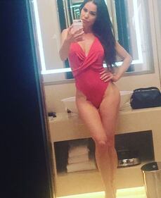  Antonella Mosetti hot, caffè in biancheria intima 8