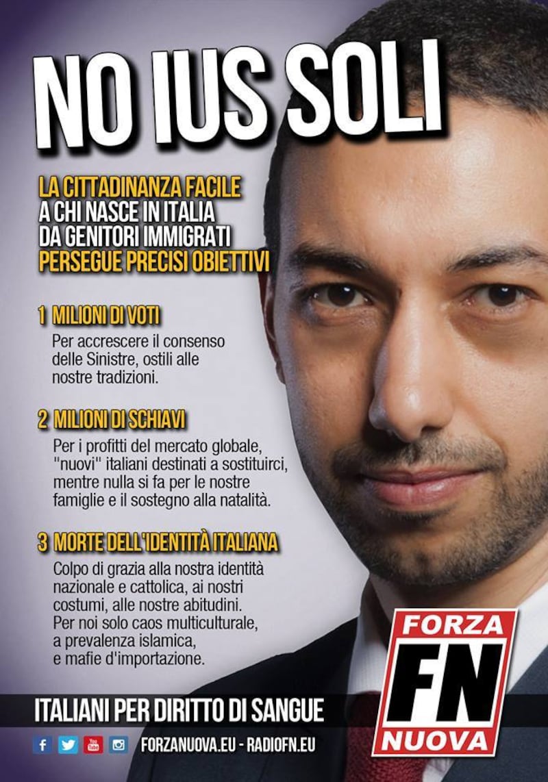 Chaouki Forza Nuova
