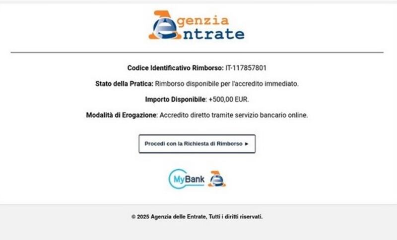 Email truffa