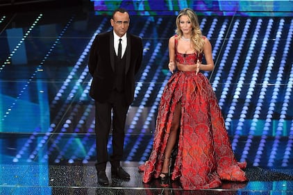 Diletta Leotta hot al Festival di Sanremo 5