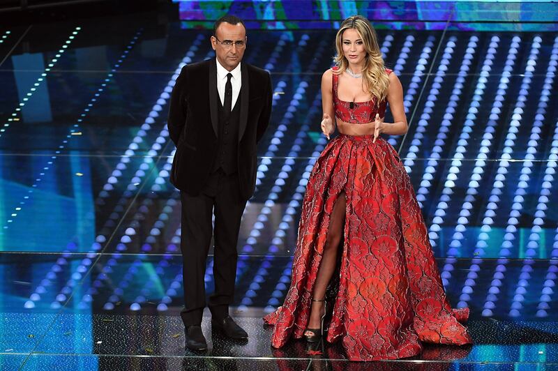Diletta Leotta hot al Festival di Sanremo 5