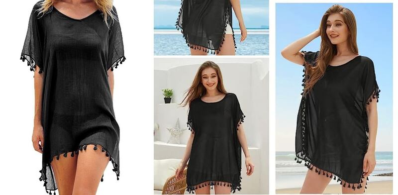 Copricostume chiffon