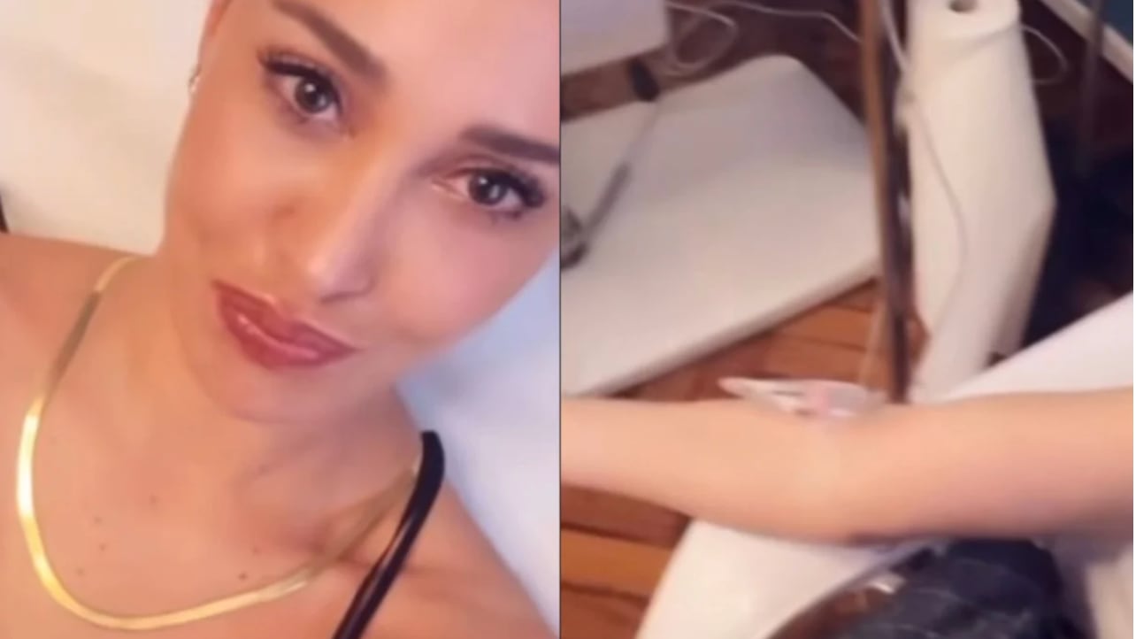 Belen, la verità sulla la foto con la flebo: cosa è successo