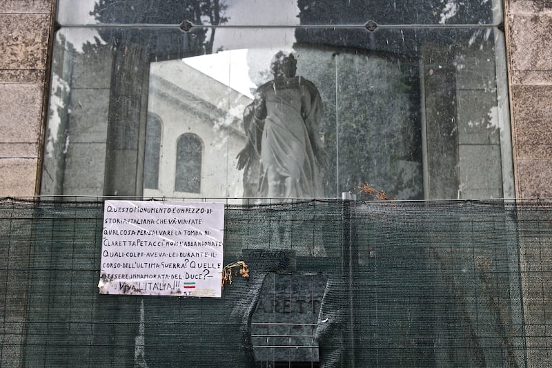 Claretta Petacci: adesso anche il suo mausoleo rischia la demolizione 3