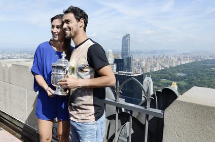 Flavia Pennetta e Fabio Fognini, a Formentera relax e mani birichine 16
