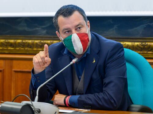 Salvini: "Letta e Conte non si trovano bene nel governo? Si facciano da parte"