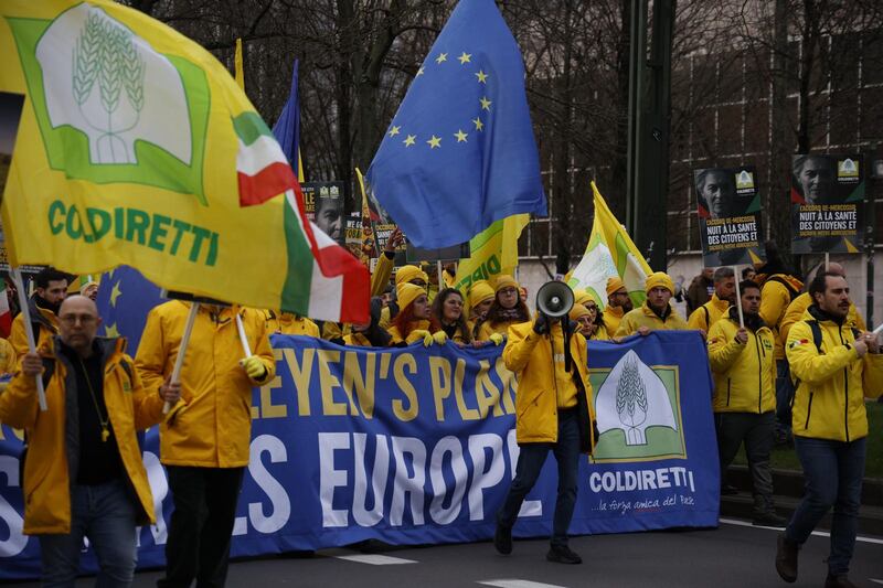 Coldiretti in piazza a Bruxelles contro i tagli alla Pac: "Così si mette a rischio il cibo europeo" 4