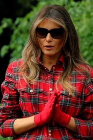 Melania Trump come Michelle: fa l'orto alla Casa Bianca 7