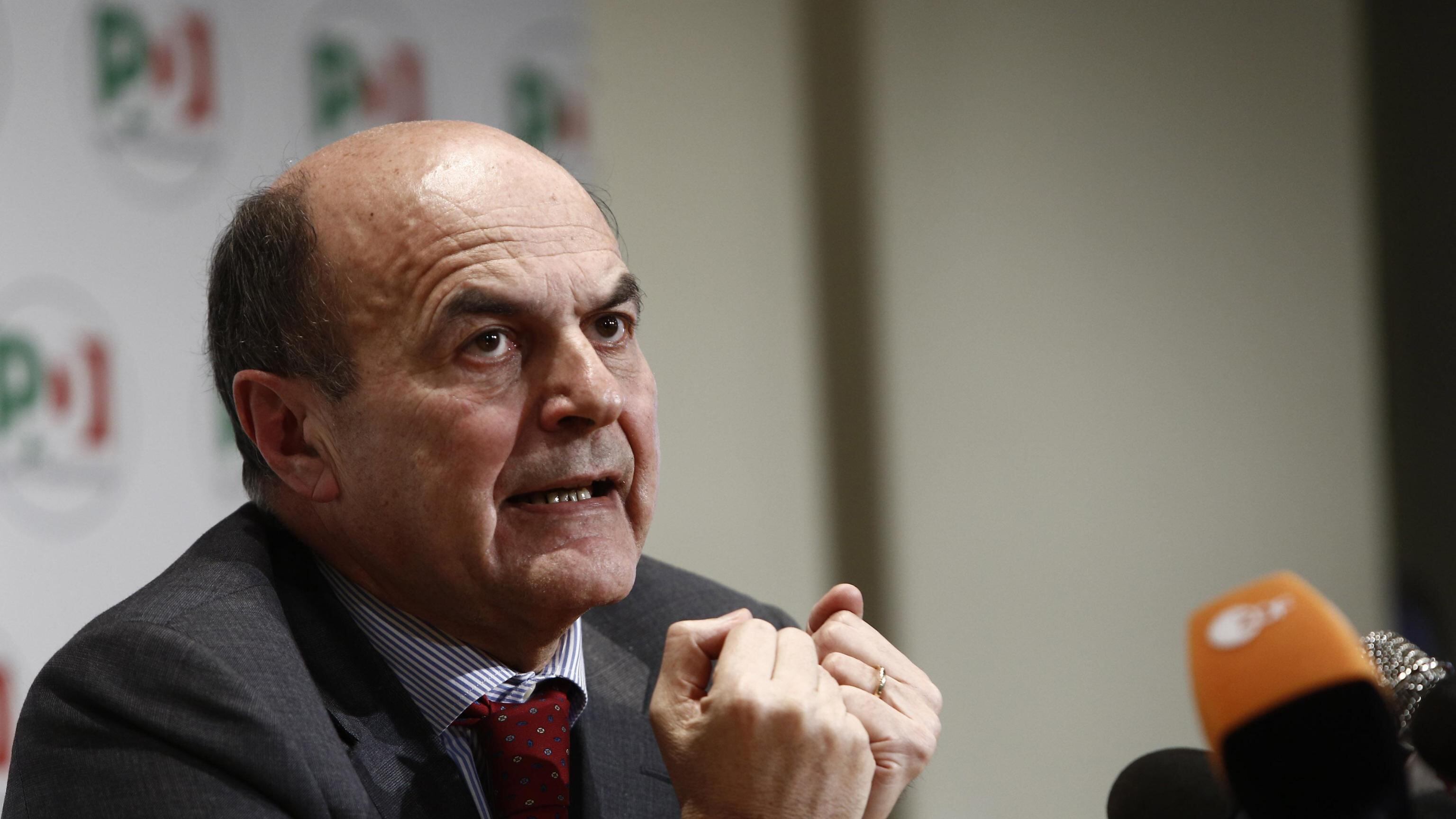 Pd verso la rottura, Bersani prepara le valigie: vuole il Quirinale