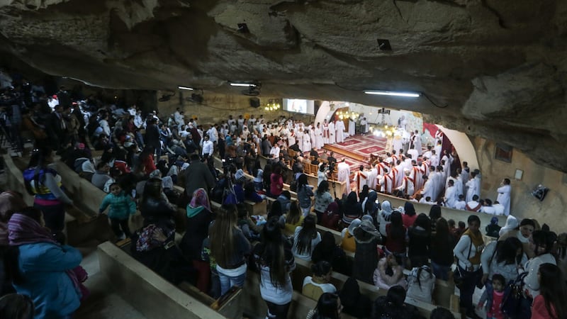 Egitto, la messa di Natale alla Chiesa di San Simeone 5