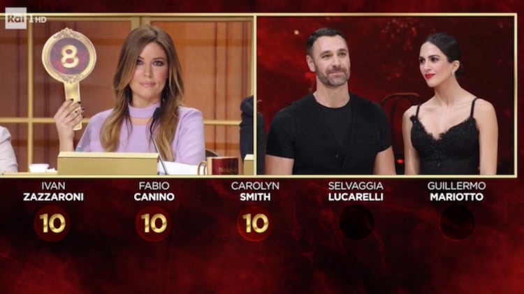 Ballando, rissa verbale tra Raoul Bova e Selvaggia Lucarelli