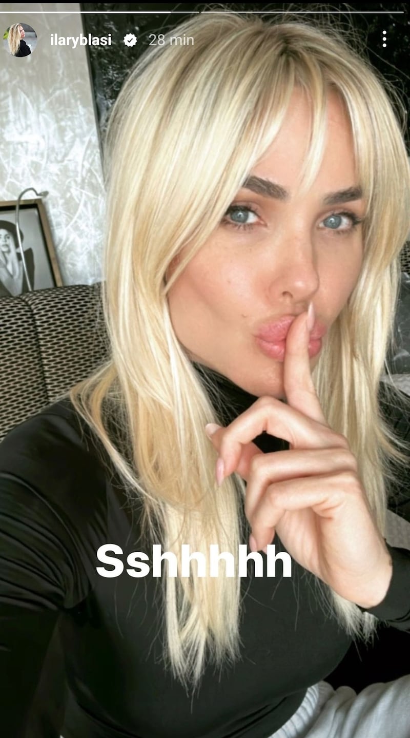 Ilary Blasi social