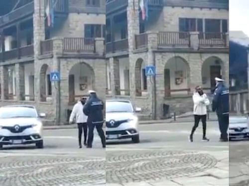 "Ti sparo in testa...". La lite choc col vigile a Courmayeur