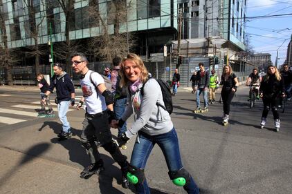 Milano, una «domenica a spasso» 14