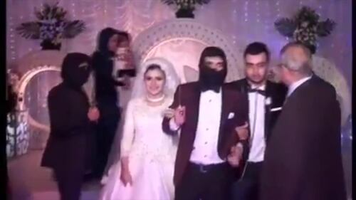 Il matrimonio "stile Isis" di una coppia egiziana 7