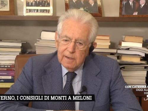 "Non mi sembra assurdo...". Monti evoca la patrimoniale