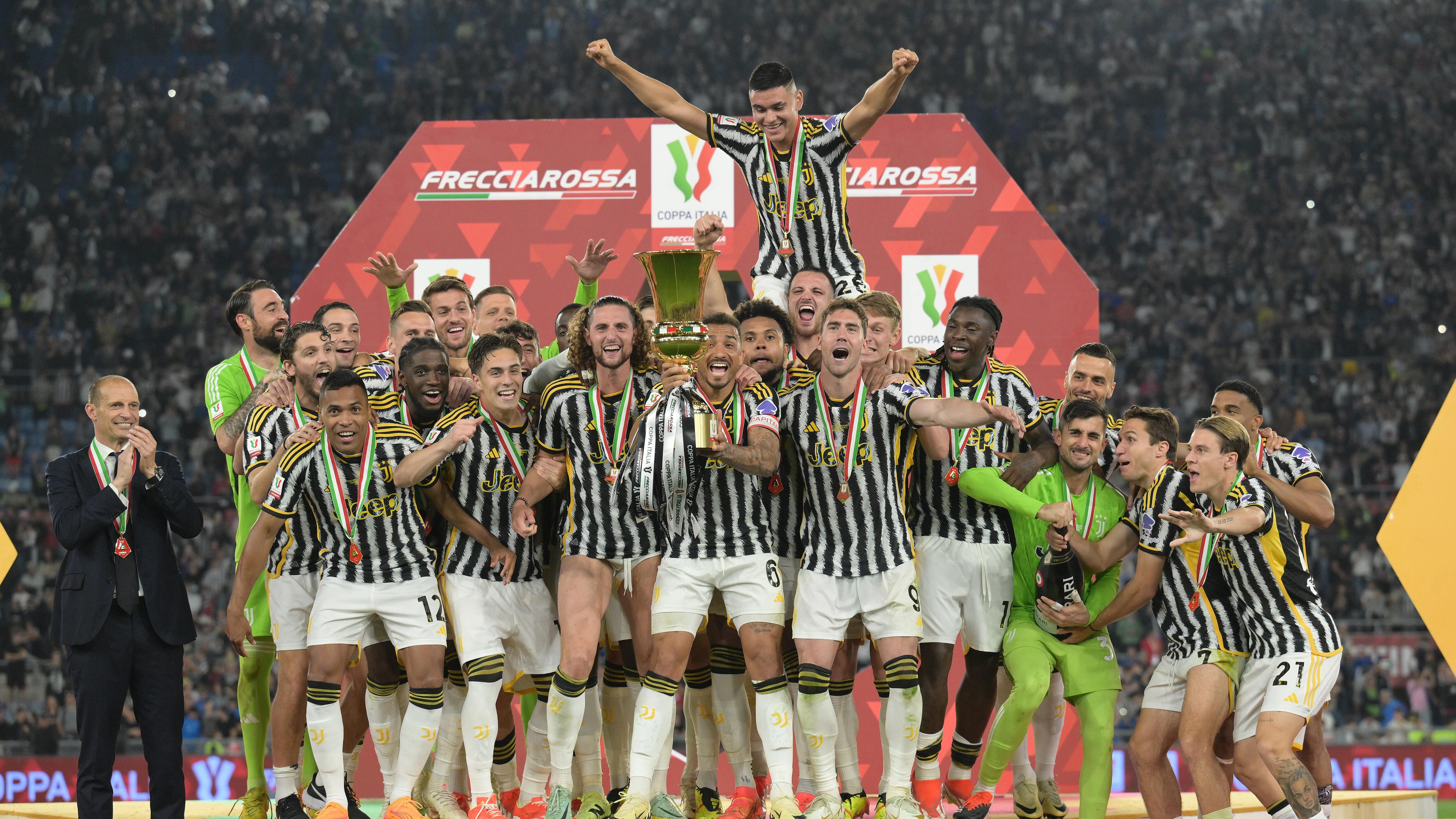 La Juve conquista la Coppa Italia: un gol di Vlahovic stende l'Atalanta