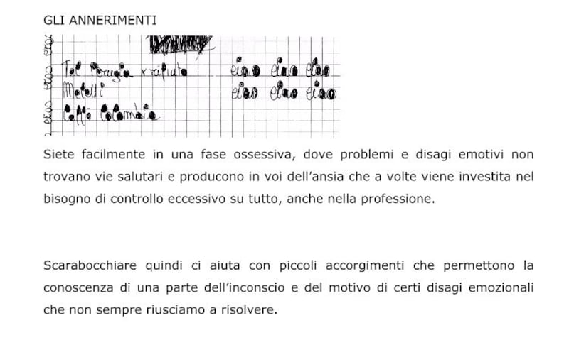 Lo scarabocchio: ecco come rivela la personalità 5