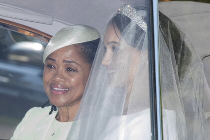 Harry e Doria Ragland al Royal Wedding: le foto 3