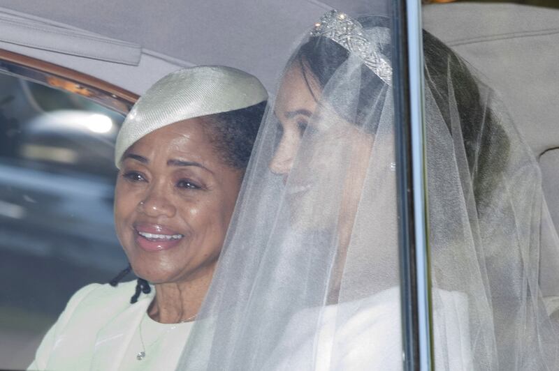 Harry e Doria Ragland al Royal Wedding: le foto 3