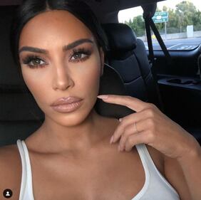 Kim Kardashian sexy su Instagram, foto 1