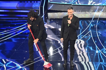Sanremo 2024: ecco il look della terza serata del Festival di Renga e Nek 4