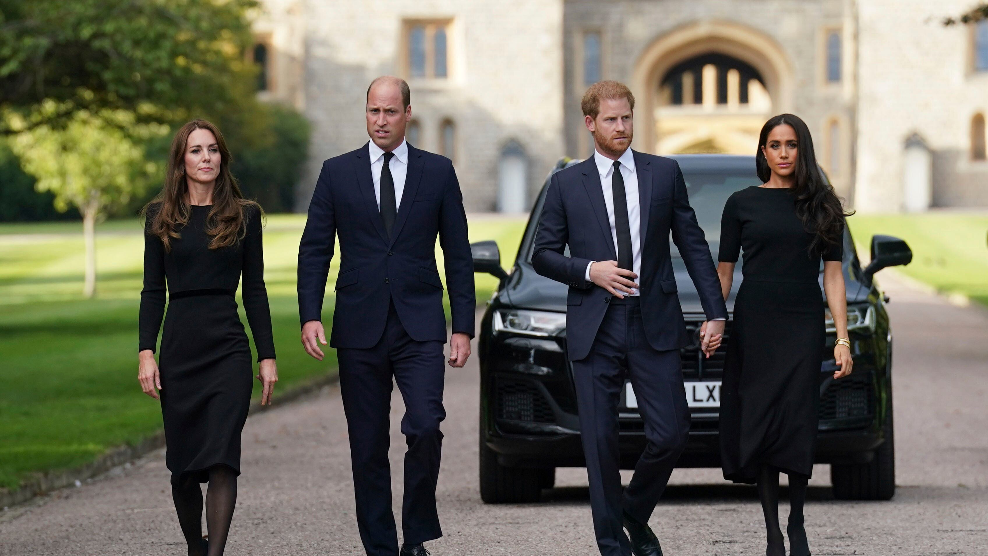 William e Kate, Harry e Meghan, litigi e sofferenze reali su La5