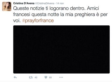 Attentati di Parigi: la reazione dei VIP su Twitter 4