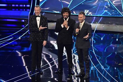 Sanremo 2024: ecco il look della finalissima del Festival di Nek e Renga 1