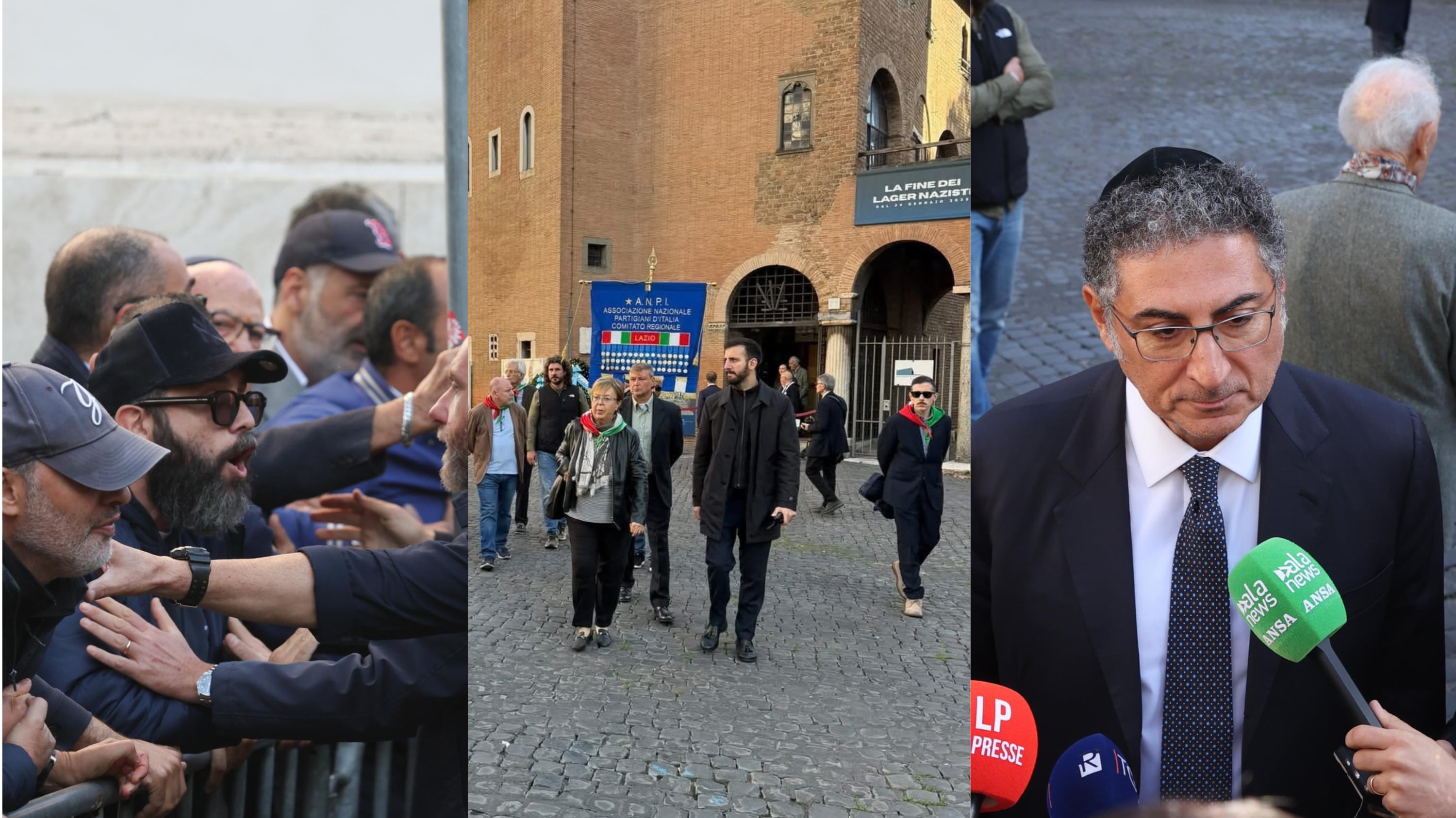 Le contestazioni della comunità ebraica all'Anpi