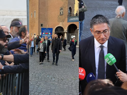 L’Anpi contestata al quartiere ebraico di Roma