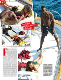 Mario Balotelli e Raffaella Fico, passione al mare 3