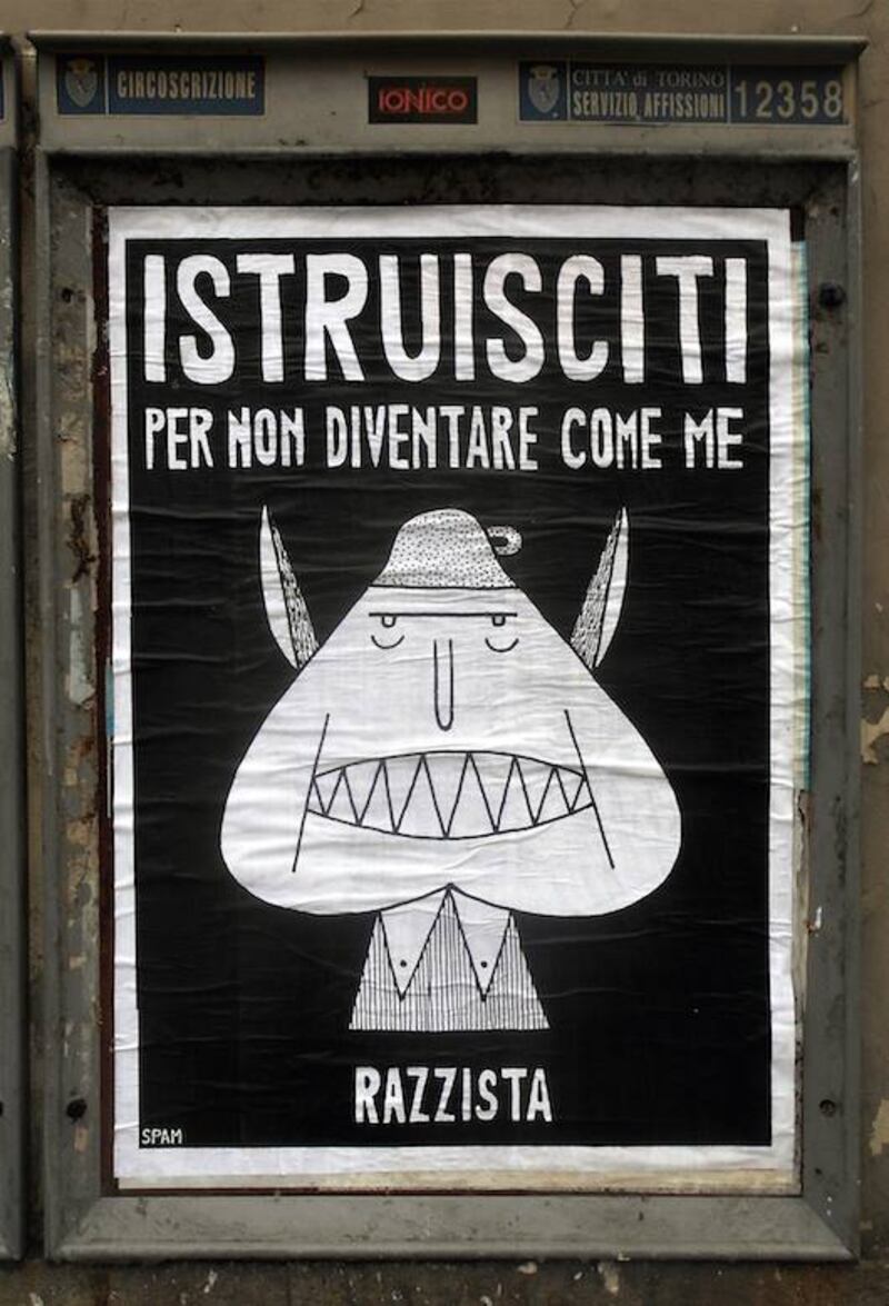 Guerrilla Spam, volantini contro razzisti, omofobi, e misogini 3