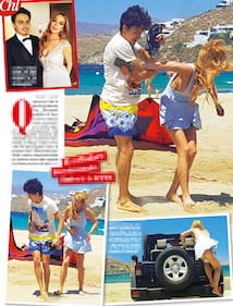 Lindsay Lohan aggredita in spiaggia dall'ex fidanzato 1