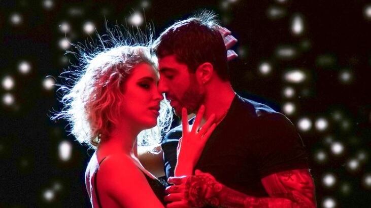 Ballando con le stelle, Iannone bacia la sua ballerina in pista