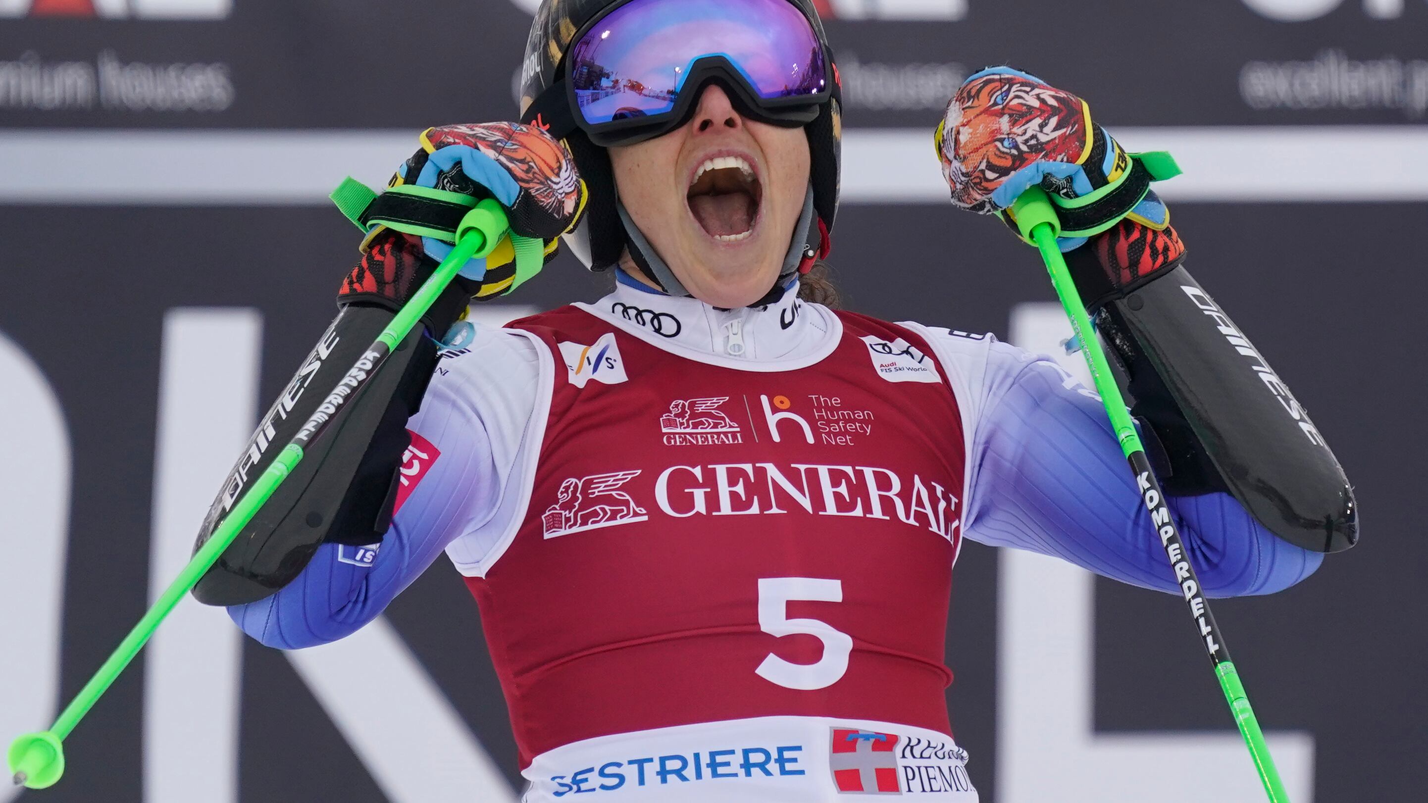 Straordinaria Brignone, doppietta a Sestriere: secondo titolo in due giorni