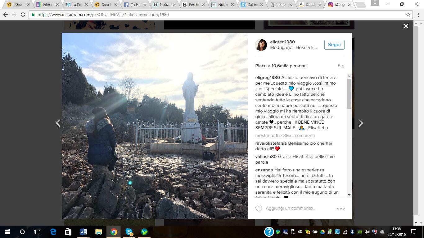 Gregoraci, Natale a Medjougorie: "Pregate e amate"