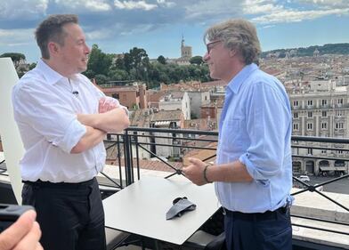 Elon Musk a Roma: gli incontri a palazzo Chigi 3