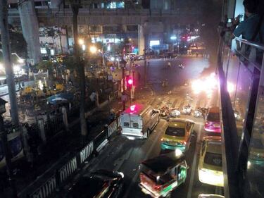 Attentato in centro a Bangkok 16