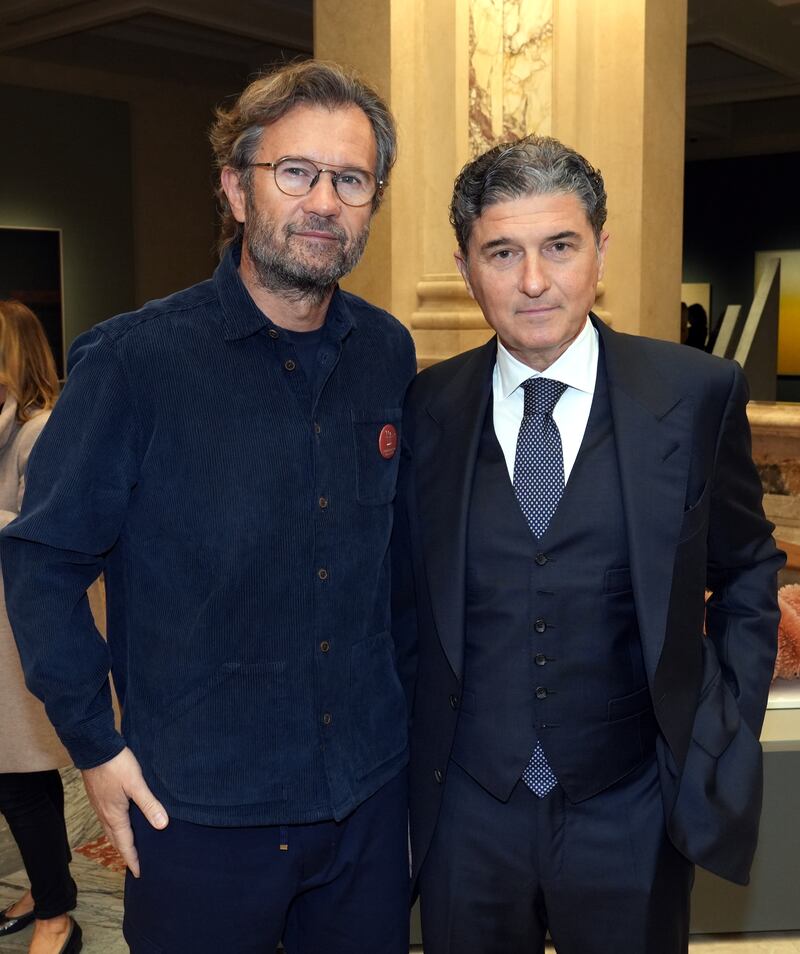 miart 2023 carlo Cracco ed Enrico Pazzali