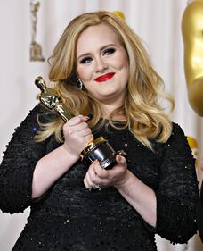 La cantante Adele, le foto 2