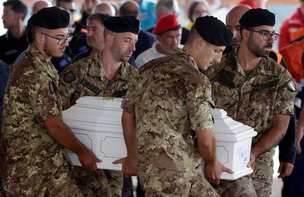 Funerali solenni ad Amatrice 3